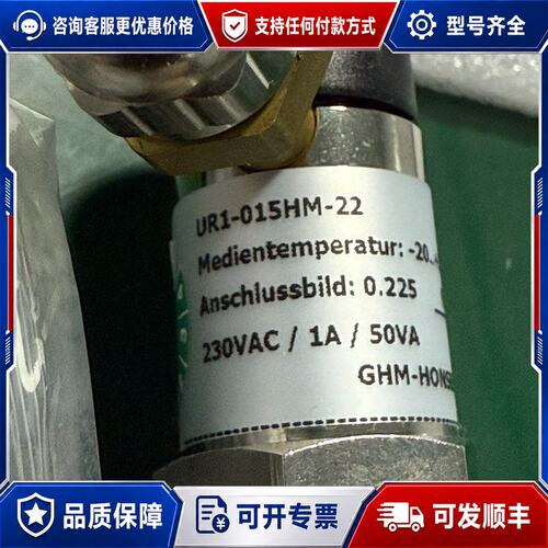 议价GHM-HONSBERG 温度传感器 UR1-015HM-2可维修