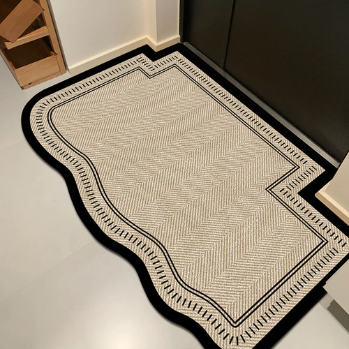 入户门地垫2025新款pvc可擦免洗异形地毯进门口专用脚垫耐脏裁剪