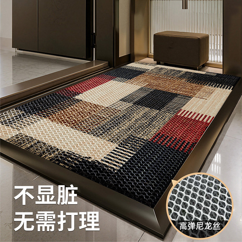 入户门地垫2026新款轻奢高级感脚垫蹭土门垫室外门口耐脏免洗垫子,居家布艺,入户地垫,淘宝优惠券,粉丝福利购,淘宝优惠卷
