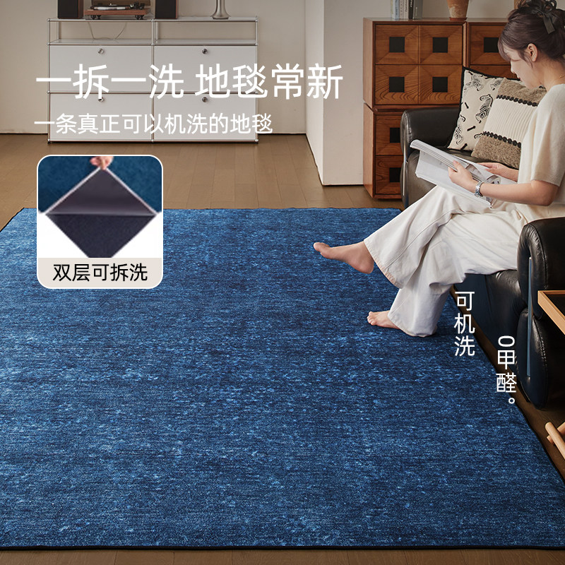 可拆洗地毯多巴胺客厅2025新款