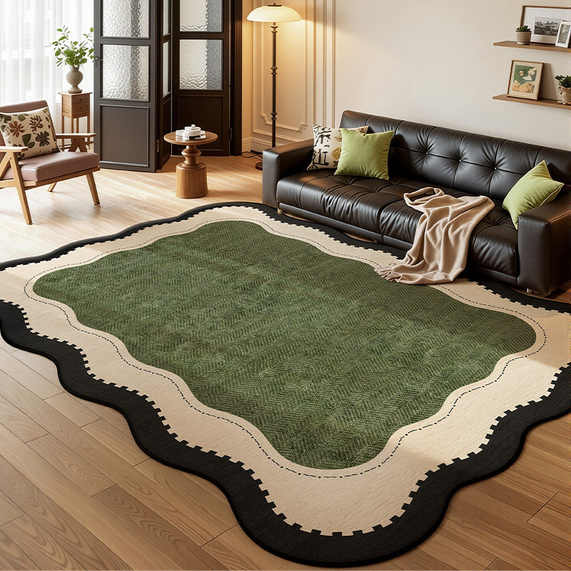 法式客厅地毯2026新款高级免洗可擦无甲醛沙发卧室地垫防水大面积,居家布艺,地毯,淘宝优惠券,粉丝福利购,淘宝优惠卷