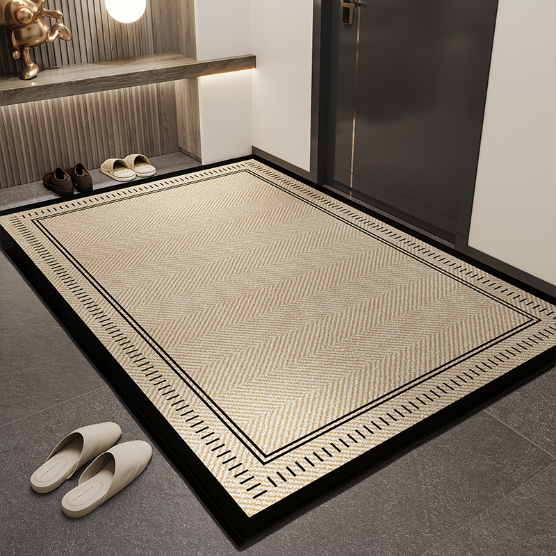 新型升级材质！高级感入户门地垫