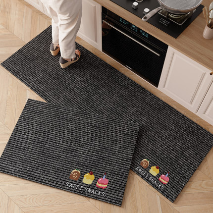 厨房专用地垫防滑防油2025新款可擦免洗吸水垫高级耐脏7字型脚垫