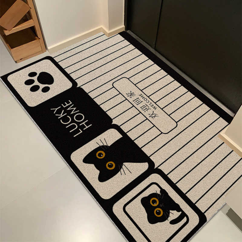 2026新款丝圈入户门地垫家用地毯大门口防滑垫子玄关进门前垫脚垫,居家布艺,入户地垫,淘宝优惠券,粉丝福利购,淘宝优惠卷