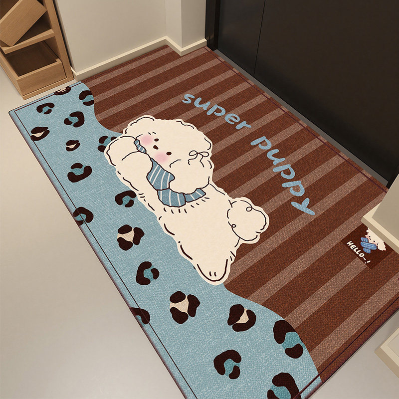 卡通多巴胺入户门地垫2026新款防滑门垫耐磨脚垫玄关地毯自由裁剪,居家布艺,入户地垫,淘宝优惠券,粉丝福利购,淘宝优惠卷