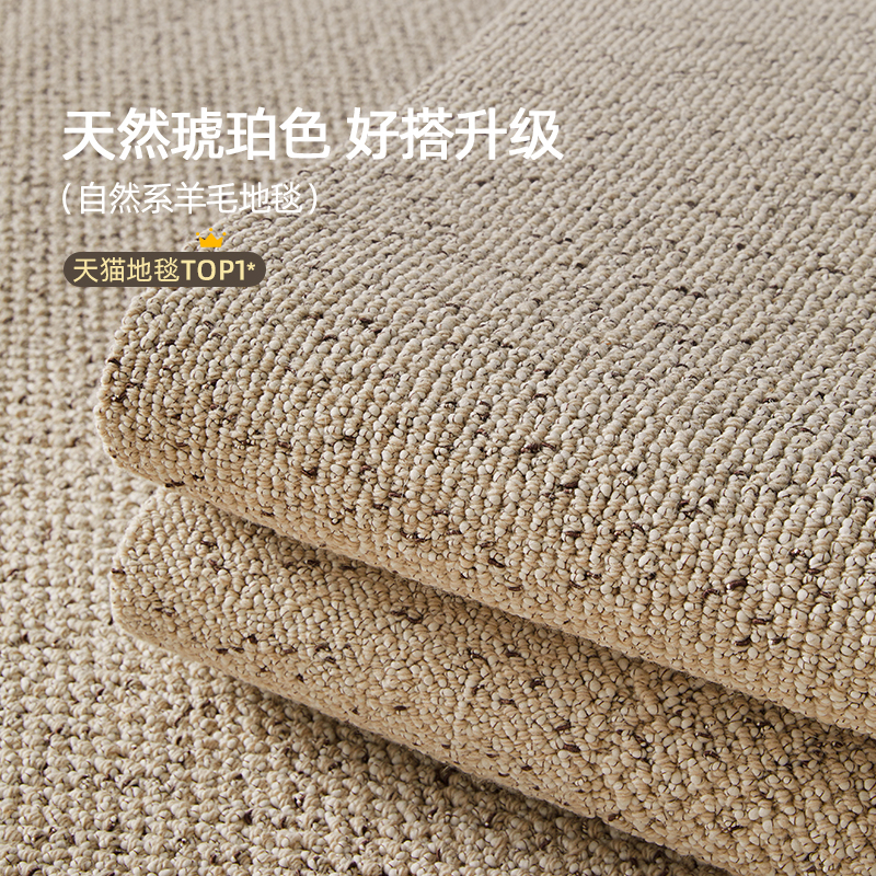 新西兰进口羊毛地毯2025新款客厅法式高级感隔音卧室沙发茶几地垫