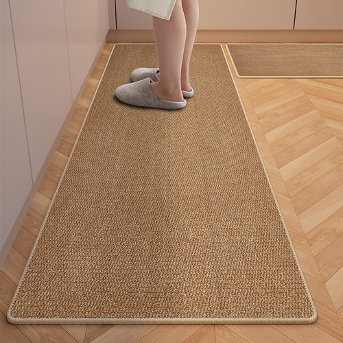 仿剑麻厨房地垫脚垫布鲁罗曼