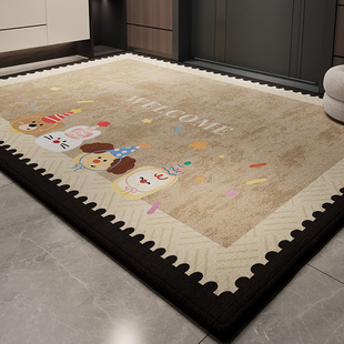 入户门地垫2025新款 自由裁剪玄关脚垫大门口门垫防滑耐脏进门地毯