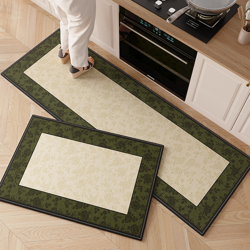 2026新款中古风厨房吸水防滑吸油脚垫可擦免洗碗垫台面垫子家用,居家布艺,厨房地垫,淘宝优惠券,粉丝福利购,淘宝优惠卷