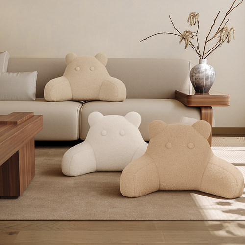 布鲁罗曼床头靠垫护腰靠可拆洗