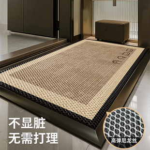 别墅入户门地垫新款 玄关大门口弹力防滑脚垫室外进门地毯门外垫子