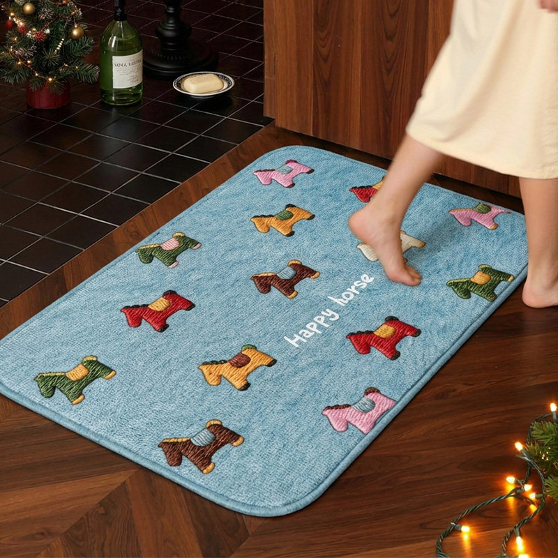 亚麻编织浴室地垫吸水防滑卫生间门口专用脚垫厕所洗手间家用地毯,居家布艺,家用脚垫,淘宝优惠券,粉丝福利购,淘宝优惠卷