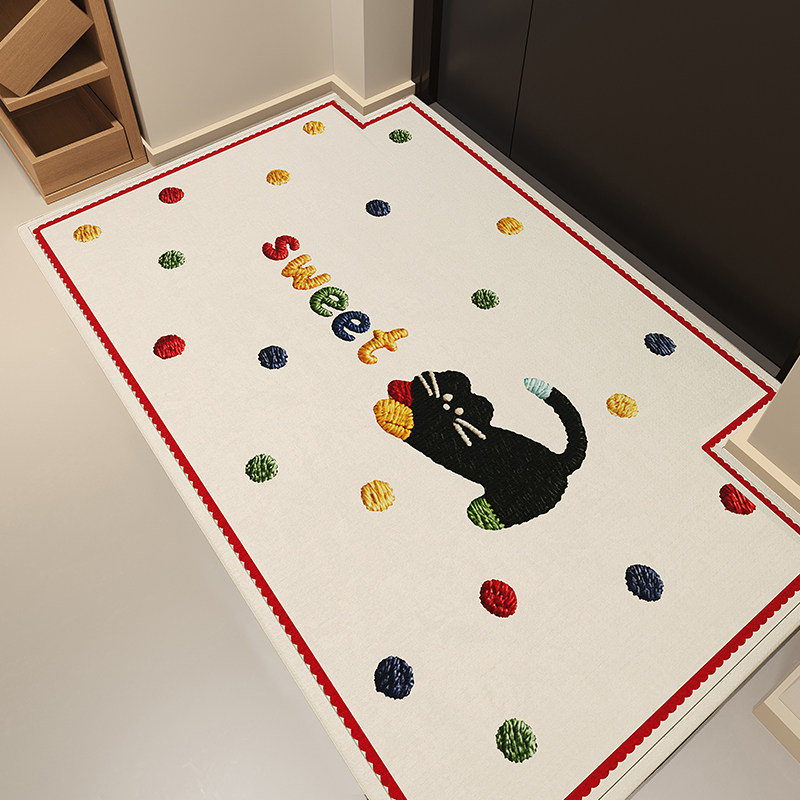 2025新款防滑耐脏高级感入户地垫