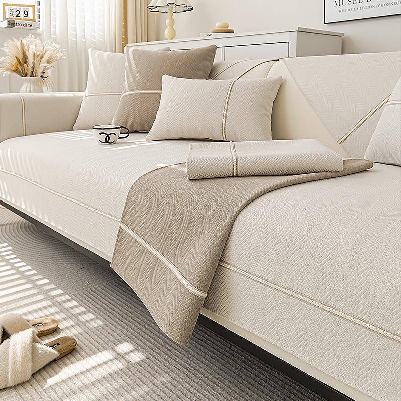 沙发垫四季通用防滑布盖布轻奢