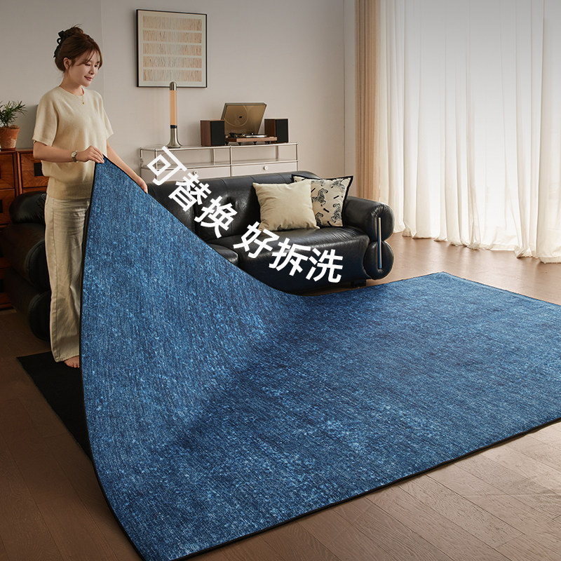 可拆洗地毯多巴胺客厅2025新款
