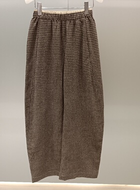 顺丰包邮DAZZLE/地素国内专柜正品代购2025冬季新品休闲裤2J4Q429