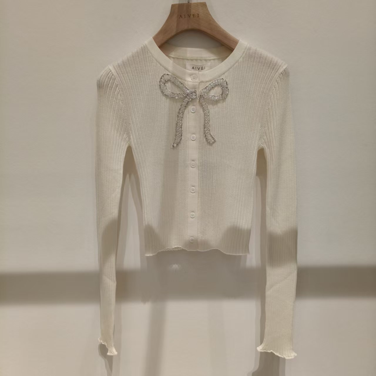 顺丰包邮AIVEI/艾薇国内专柜正品代购2025冬季新品针织衫XRV7M19A