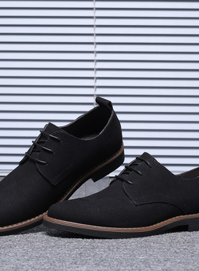 Suede suede shoes in large size for men大码男士磨砂皮鞋48 47