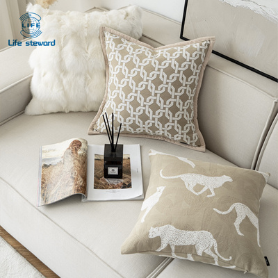 燕麦色轻奢档抱枕腰枕床