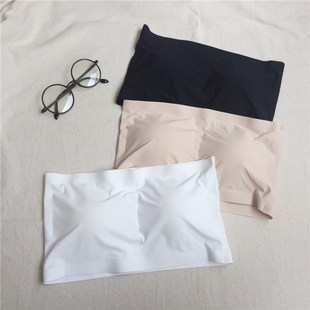 Women Brassiere Wrapped Chest Females Weave Bras胸垫裹胸内衣