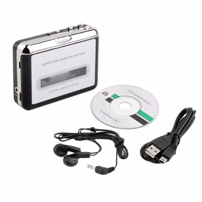 USB Cassette Capture Tape to MP3 Music Player Converter
