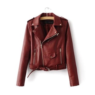 Leather Jacket Women Female 女 For Jackets Coat 2018 Autumn