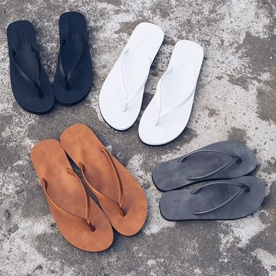 Couples Man Women beach Sandals Male Slippers Summer拖鞋男夏