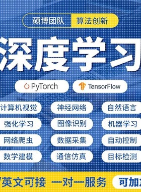 深度学习python代做神经网络pytorch#tensorflow代码跑通程序代编