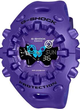 日本代购G-SHOCK男士手表日韩腕表抗冲击结构液晶显示树脂表带