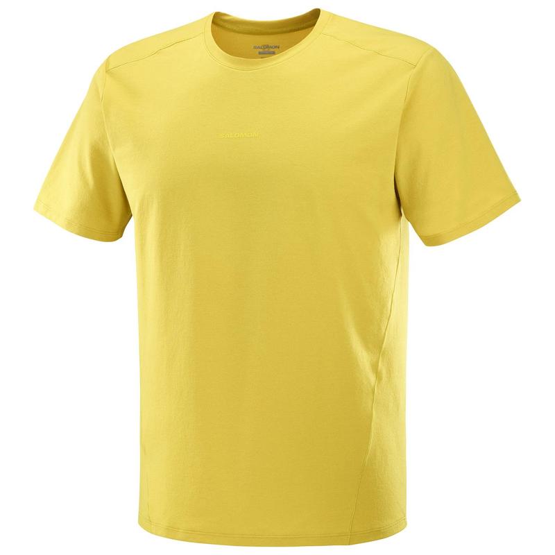 代购SALOMON萨洛蒙男士T恤透气速干合成短袖运动户外男装爆款休闲