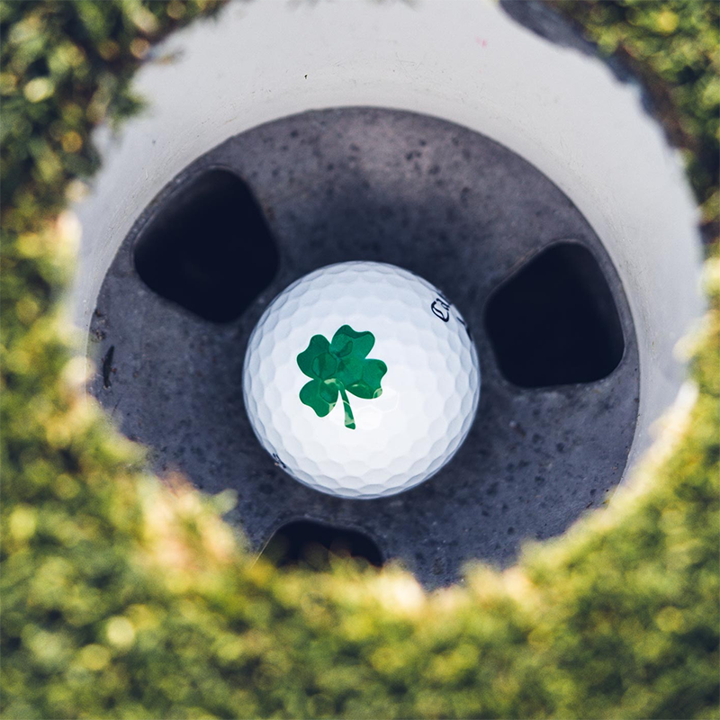 callaway supersoft shamrock卡拉威限量四叶草印花高尔夫球23款