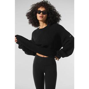 代购ALO YOGA女士针织毛衣保暖穿着舒适贴身易搭配日常穿搭