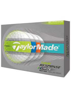 代购Taylormade高尔夫球软触感高速度远距离高可见性Urethane