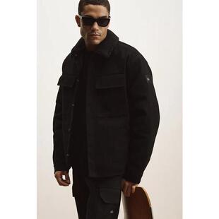 代购ALO YOGA男士工装夹克保暖保暖层叠穿着耐用设计防风保暖