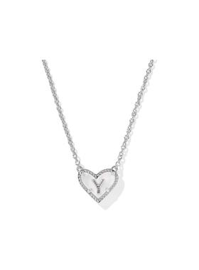代购Kendra Scott女士项链简约优雅百搭可翻转心形字母Y