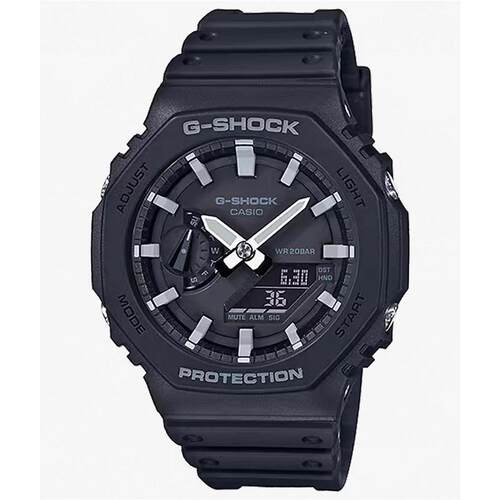 海外代购G-SHOCK男女日韩腕表防水防震世界时间树脂表带双显表盘