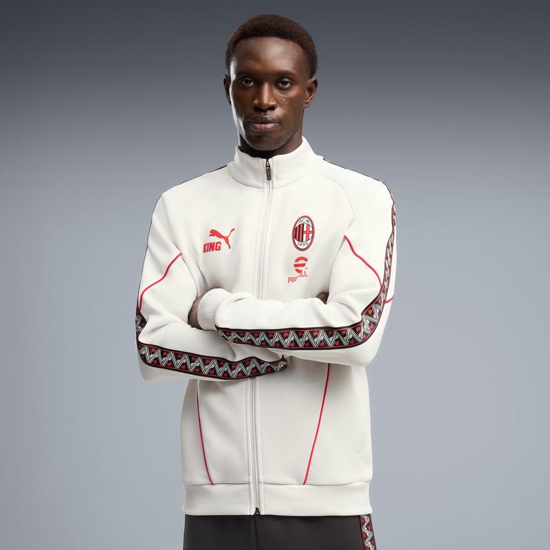 代购Puma彪马AC Milan KING AnthemAC米兰队足球训练男士夹克外套