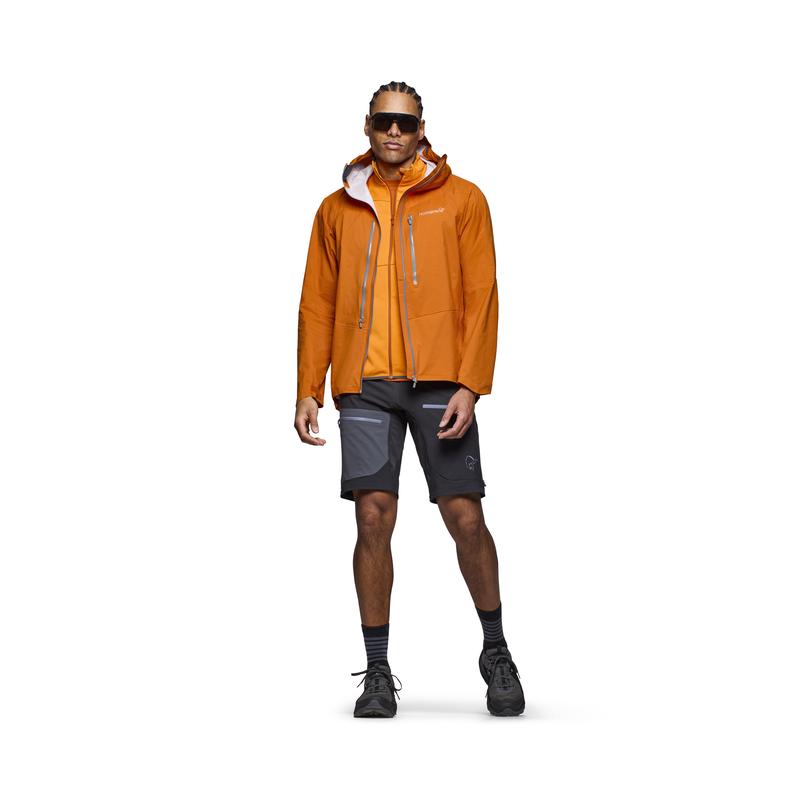 代购代购NORRONA冲锋衣男士防风耐磨保暖透气轻量防水可收纳户外