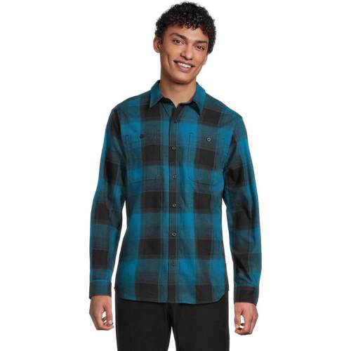 海外代购THE NORTH FACE/北面男士速干T恤轻量耐磨长袖格纹徒步