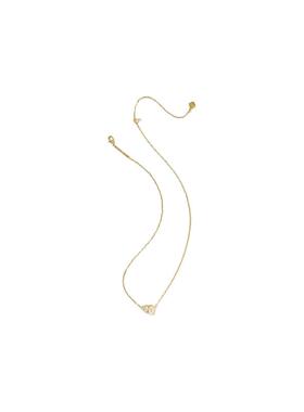 代购Kendra Scott女士项链经典现代优雅精致金色黄铜镀金孔雀石