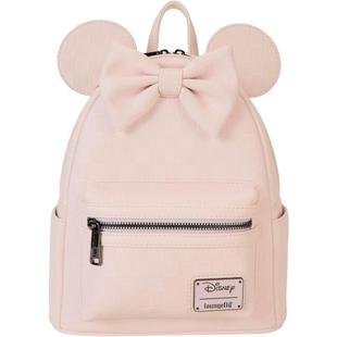 代购Loungefly女士双肩包轻便携带前袋收纳侧边插袋可调节肩带