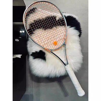 代购Prince Hydrogen Chrome 100王子氢原子联名电镀银网球拍限