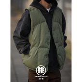 S姚表哥家 2024年秋冬B备菱格背心空气棉加厚保暖棉马甲男女外套