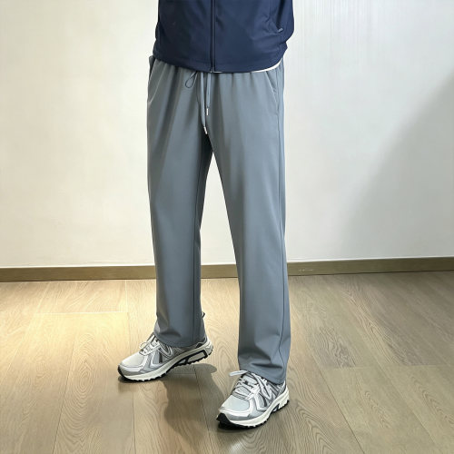 男士轻奢日系直筒休闲裤垂感透气