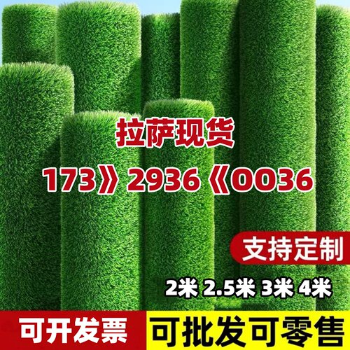 工地围墙仿真草坪人造假草皮户外装饰绿色塑料地毯幼儿园阳台铺垫