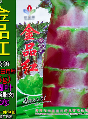品红15g耐寒莴笋种子孑籽大圆