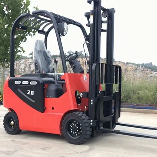 津叉电动叉车2吨小型1吨电车液压堆高车3吨叉车四轮装 1吨 卸座驾式