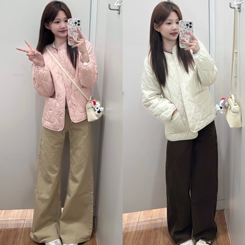 童装男童女童秋冬新款空气棉服便携式开衫外套可机洗E478125