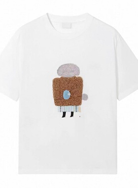 现货2026春季新款宠物刺绣全棉纯棉短袖T恤上衣女2K1BA67