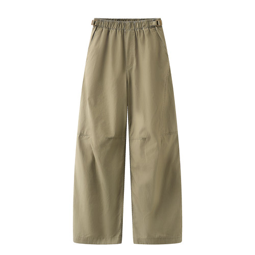 2026春装新款松紧腰工装裤